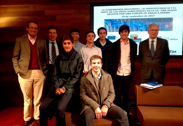 Gaztelueta: Jornada de reflexión sobre el futuro de Europa (Donostia-San Sebastián 29 noviembre 2017)